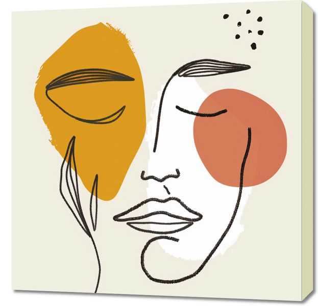Obraz 70x70cm Szept Przestrzeni zdjęcie 1