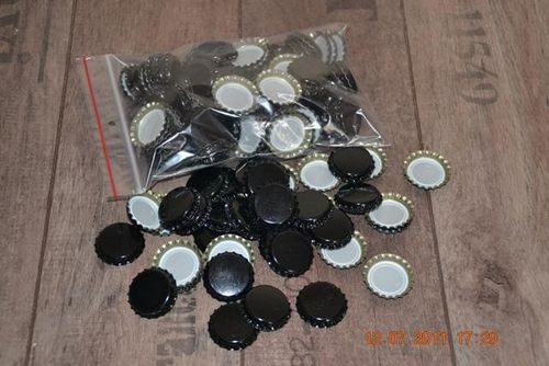 Kapsle Czarne 100 szt na Arena.pl