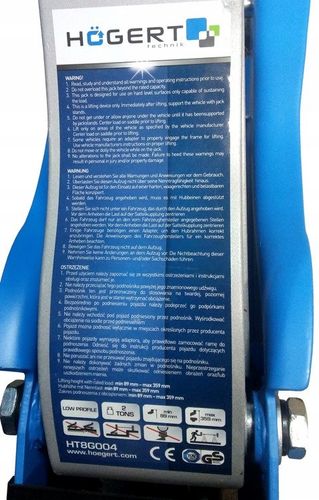 PODNOŚNIK HYDRAULICZNY LEWAREK ŻABA 2T na Arena.pl
