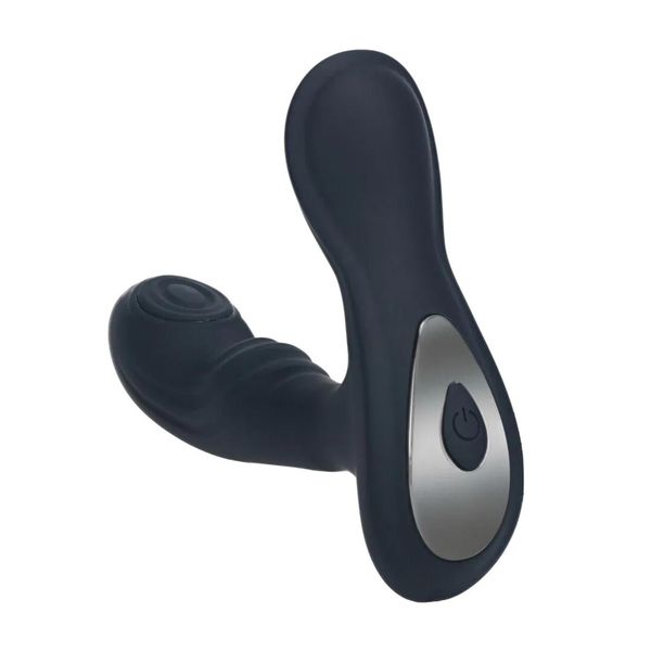 Vibrating And Tapping Silicone Prostate Massager With Ball Stimulator - Bl zdjęcie 4