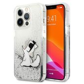 Karl Lagerfeld KLHCP13XGCFS iPhone 13 Pro Max 6,7" srebrny/silver hardcase