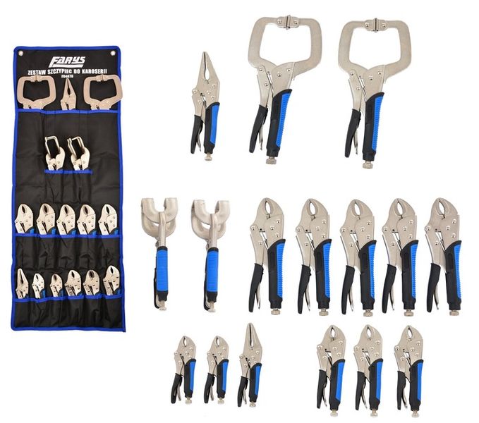 SZCZYPCE BLACHARSKIE DO KAROSERII BLACHY 16szt zdjęcie 1