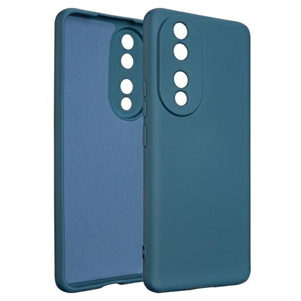 beline etui silicone honor 90niebieski/blue zdjęcie 1
