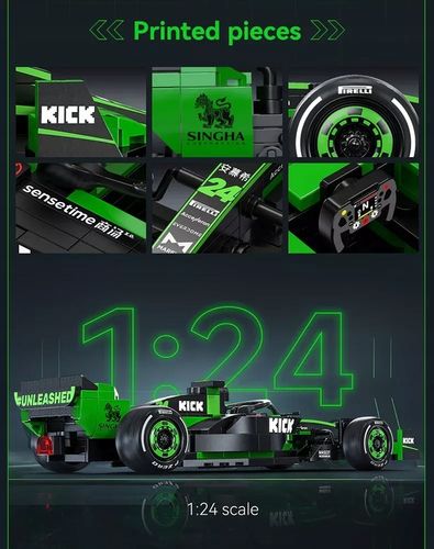 KLOCKI CADA BOLID FORMULA 1 KICK SAUBER F1 TEAM C44 314 EL. C55032W na Arena.pl