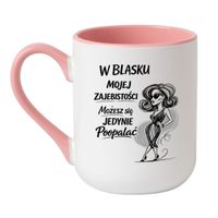 Elegant Biało-Różowy 330 ml