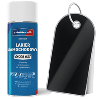 lakier samochodowy spray skoda ly9t / y9t / 0e mythosschwarz metalik 400ml