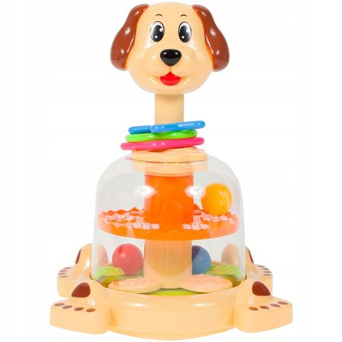 BĄCZEK SPINNER DLA DZIECI PIESEK Z KULECZKAMI ZABAWKA WIRUJĄCA DLA DZIECI na Arena.pl