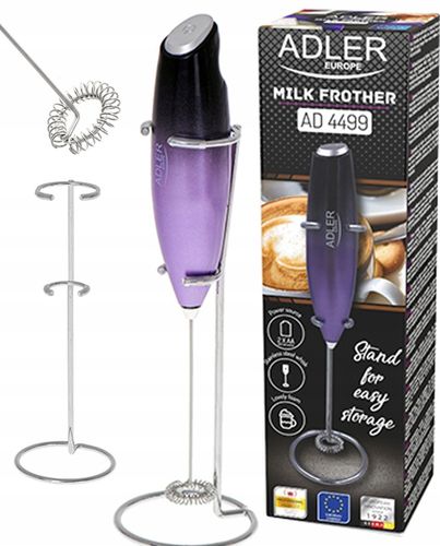 spieniacz do mleka z mieszadłem i stojakiem adler ad 4499 na Arena.pl
