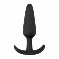 easytoys plug s z silikonu medycznego - model anatomiczny, czarny