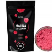 MALINY LIOFILIZOWANE 200g Malina 100% POLSKA PROSZEK HiFOOD