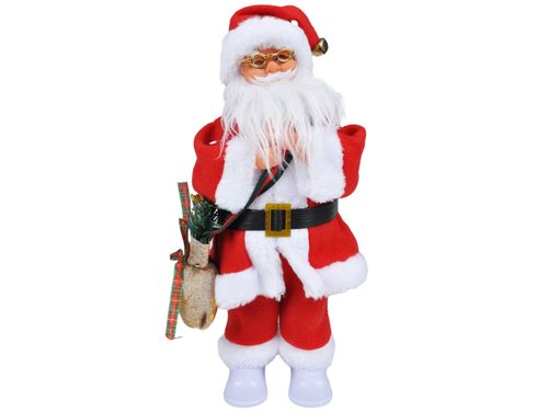 Mikołaj grający świąteczny duży tańczy świeci muzyka figurka xxl na Arena.pl