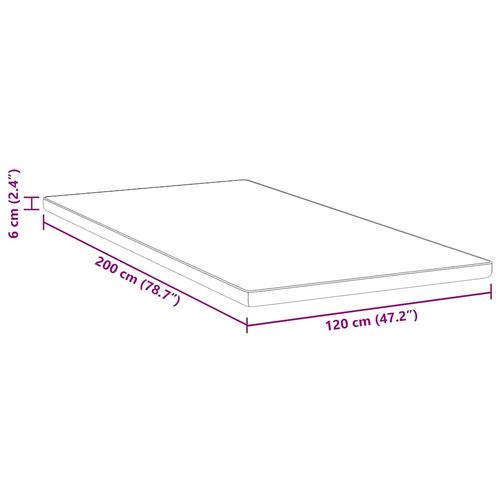 Podkłady na materac biało-niebieski 120 x 200 cm na Arena.pl