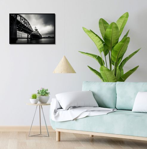 Plakat 60x40cm Statek przy Moście na Arena.pl