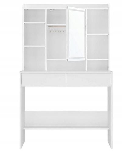 Toaletka lustro LED oświetlenie regulowana biała nowoczesna na Arena.pl