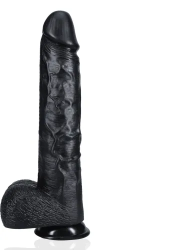 realrock model xl z anatomiczną podstawą, 38 cm, powierzchnia realistyczna na Arena.pl