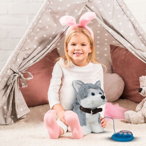 PIESEK PIES HUSKY INTERAKTYWNY ZDALNIE STEROWANY GŁOSEM I DOTYKIEM PILOT na Arena.pl