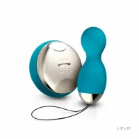 lelo hula beads ocean blue - obrotowe kulki zdalnie sterowane