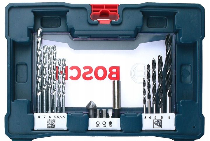 WIERTARKA UDAROWA GSB 13 RE BOSCH V-LINE 41 SZTUK zdjęcie 16