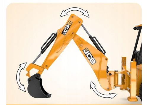 KOPARKA ZDALNIE STEROWANA JCB RC ŁADOWACZ BULDOŻER DOUBLEE na Arena.pl