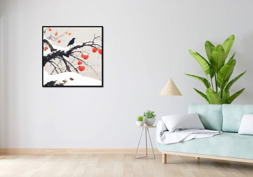Plakat 80x80cm Wschodnia Akwarela na Arena.pl