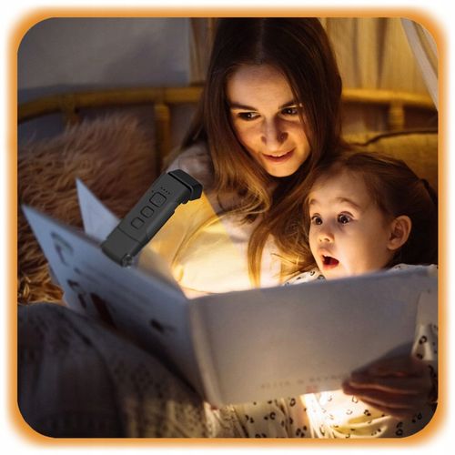 LAMPKA DO CZYTANIA KSIĄŻEK Z KLIPSEM LED USB NOCNA 9 LED + 5 MOCY + 3 na Arena.pl