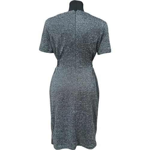 Sukienka do Kolana Casual Wygodna Stylowa Wytrzymała Czarna 42 na Arena.pl