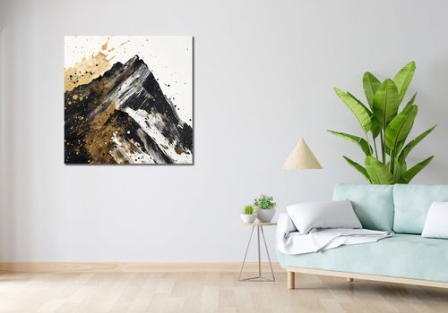 Obraz 90x90cm Złote Szczyty na Arena.pl