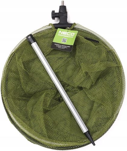 SIATKA WĘDKARSKA SADZYK 1,5M 40CM SZTYCA 4 OBRĘCZ NECO na Arena.pl