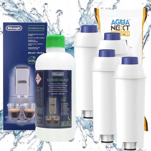 Odkamieniacz Delonghi + Agua Next filtr do wody do ekspres Delonghi 4 na Arena.pl