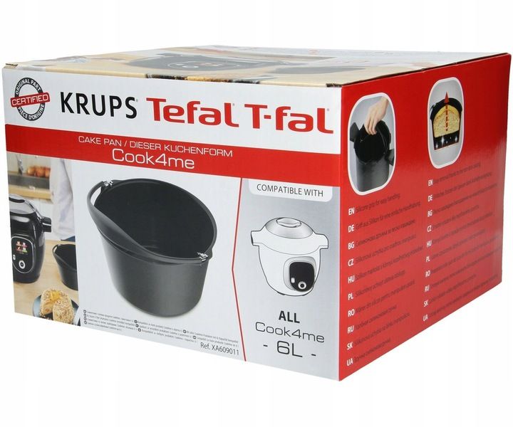 Forma misa pojemnik do ciasta multicookera TEFAL Cook4me XA609011 zdjęcie 8