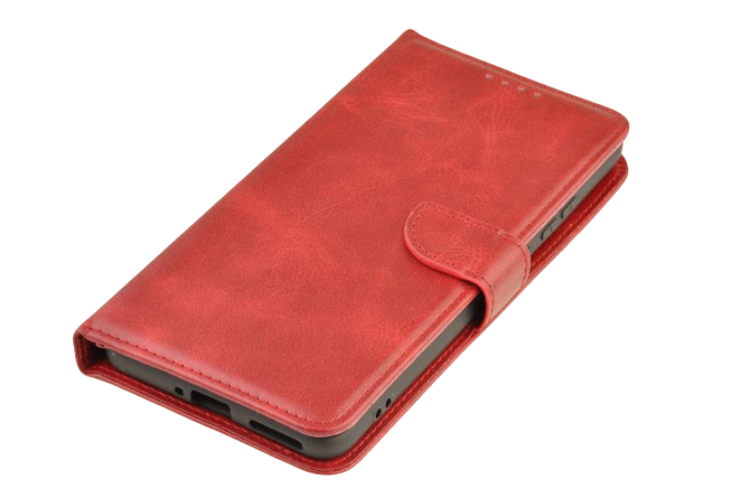 Etui portfel Wallet do Motorola Edge 70 czerwony zdjęcie 2