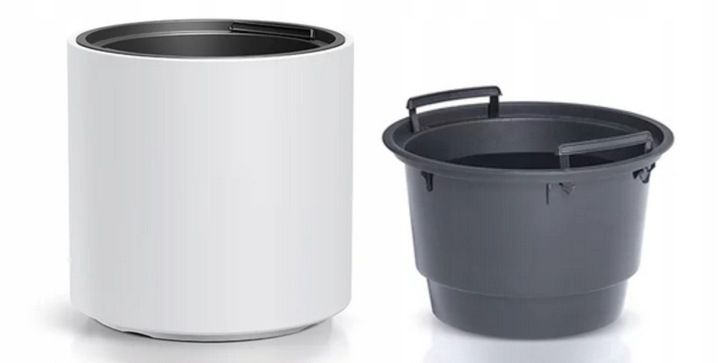 Doniczka HEOS - biały zdjęcie 8