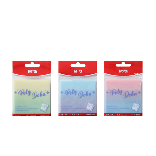 notes samoprzylepny karteczki transparent gradient kolor glitter na Arena.pl
