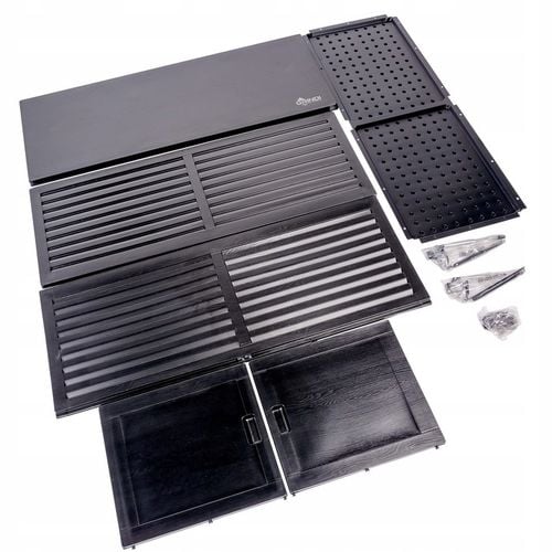 Skrzynia ogrodowa - Larus 390 litrów - czarna na Arena.pl