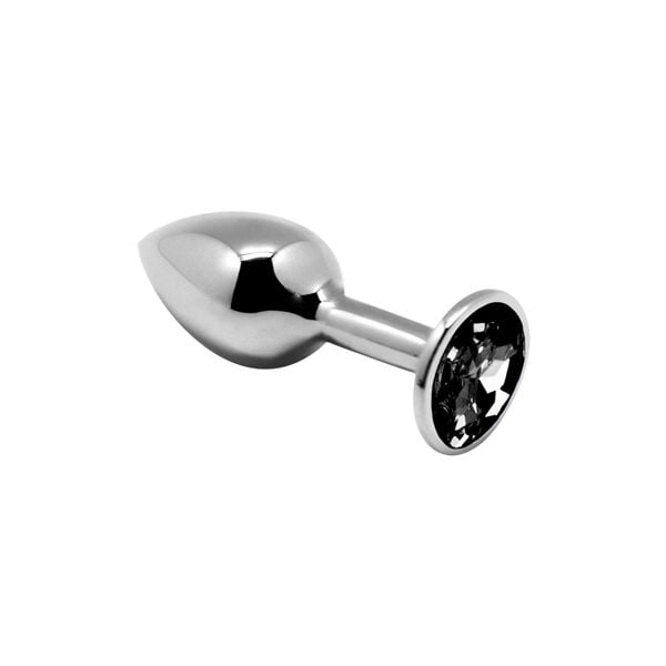 Mini Metal Butt Plug S Black zdjęcie 1