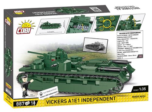 Klocki Vickers A1E1 Independent na Arena.pl