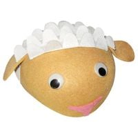 czapka owieczka filc owca jasełka baranek teatr