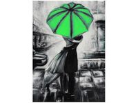 50X70CM ZAKOCHANI ZIELEŃ OBRAZ PION ŚCIAN