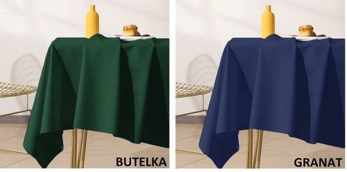 OBRUS GŁADKI ETHERAL MATOWY GRUBY 140x180 KOLORY na Arena.pl