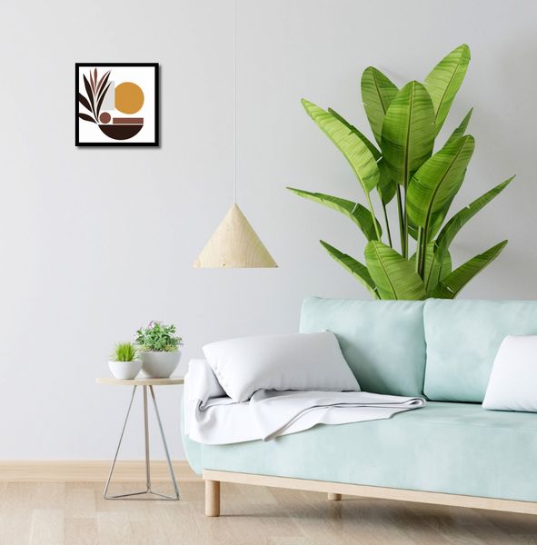Plakat 30x30cm Stylizacja Roślin zdjęcie 4