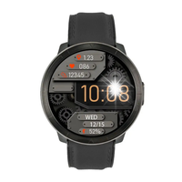 Smartwatch WM18 czarny skórzany Watchmark