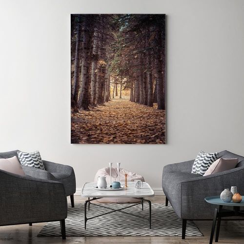 Obraz na płótnie - Canvas, Las jesienią 40x60 na Arena.pl