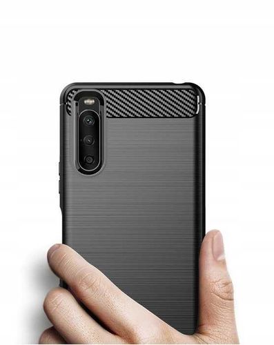 Spacecase Carbon Sony Xperia 10 Iv Czarny na Arena.pl