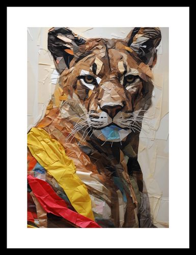 Plakat 21x29,7cm Papierowy Tygrys na Arena.pl