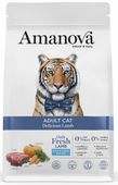 Zdrowa karma wysokomięsna dla kotów dorosłych Amanova 66% Jagnięcina 1,5kg