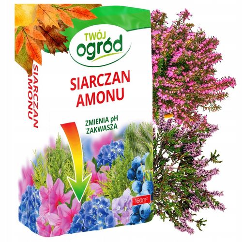 SIARCZAN AMONU 5kg NAWÓZ JESIENNY DO IGLAKÓW TUI WRZOSÓW WRZOŚCÓW na Arena.pl
