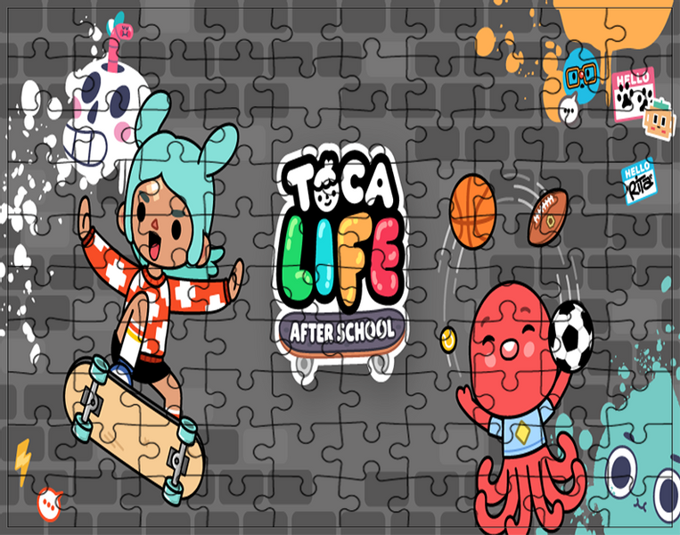 Puzzle Toca Life World zdjęcie 1