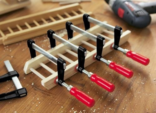 ścisk śrubowy stolarski lekki 100/50mm. - by lm10/5 na Arena.pl