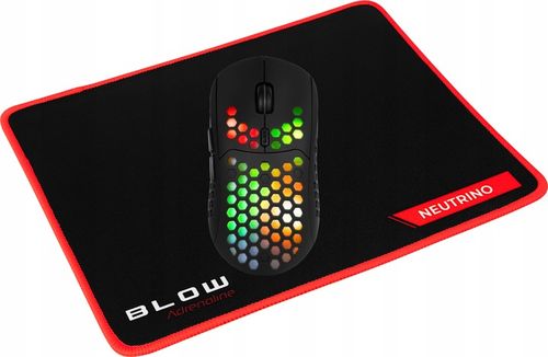 MYSZKA BEZPRZEWODOWA GAMINGOWA KOMPUTEROWA PODŚWIETLANA CICHA + PODKŁADKA na Arena.pl
