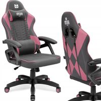 Fotel gamingowy biurowy krzesło gracza Tkanina